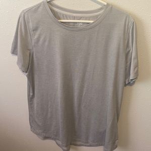 Grey workout shirt from DSG in a large